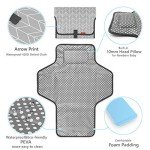 Portable Travel Changing Pad with Pillow for Babies