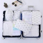 7-Piece Travel Cube Set for Easy Packing