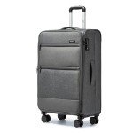 Kono 24-Inch Expandable Softside Spinner Luggage