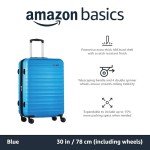 Light Blue 30-Inch Expandable Hardshell Suitcase