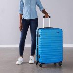 Light Blue 30-Inch Expandable Hardshell Suitcase