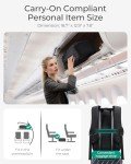 BAGSMART TSA Approved Travel Backpack with USB Port