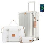 Joyway 20" Smart Carry-On Luggage Set with USB Port