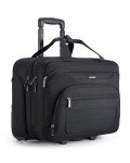 BAGSMART Wheeled Laptop Bag for Travel, 17.3