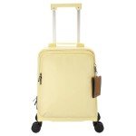 UNIKER 16" Hard Shell Carry On Luggage - Yellow
