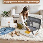 Joyway 20" Smart Carry-On Luggage Set with USB Port