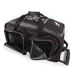 Fila 22" Lightweight Black Rolling Duffel Bag