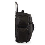 Fila 22" Lightweight Black Rolling Duffel Bag