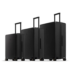 LEVEL8 Matte Hardside Luggage Set - 3 Pieces