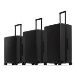 LEVEL8 Lightweight 3-Piece Hardshell Luggage Set