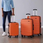Amazon Basics 3-Piece Expandable Hardshell Luggage Set