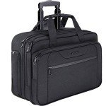 KROSER Rolling Laptop Bag for Travel and Business