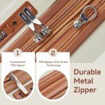 Expandable 4-Piece Luggage Set with USB Port