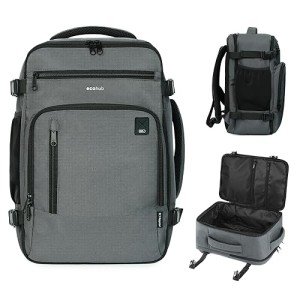 ECOHUB 16'' Airline-Approved Travel Backpack, Grey