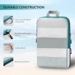 Travel Compression Packing Cubes with Mesh Design