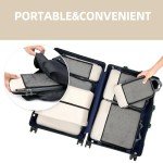 BAGAIL Expandable Compression Packing Cubes Set