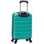 Wrangler 20" Teal Hardside Carry-On Spinner Luggage