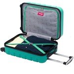Wrangler 20" Teal Hardside Carry-On Spinner Luggage