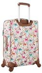 Lily Bloom 20" Expandable Carry-On Suitcase - Giraffe Park