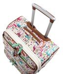 Lily Bloom 20" Expandable Carry-On Suitcase - Giraffe Park