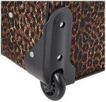 Leopard Print Softside Luggage Set - 2 Pieces