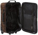 Leopard Print Softside Luggage Set - 2 Pieces