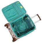 Lily Bloom 20" Expandable Carry-On Suitcase - Giraffe Park