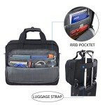KROSER Rolling Laptop Bag for Travel and Business