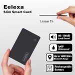 Eelexa Wallet Tracker Card for Luggage and More