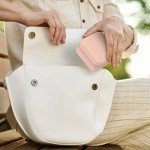 Compact PU Leather Travel Jewelry Organizer for Women