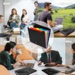 Nicecho 7-Pocket Expanding File Organizer Folder