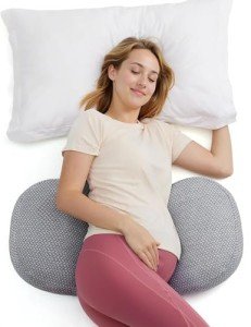 Momcozy W-Shaped Maternity Pregnancy Travel Pillow
