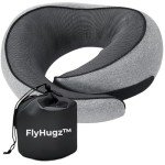 FlyHugz® Comfort Neck Travel Pillow – Ergonomic Design