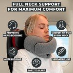 FlyHugz® Comfort Neck Travel Pillow – Ergonomic Design
