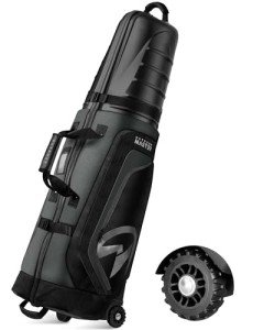 Lightweight Golf Travel Bag with Wheels, Grey