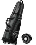 Lightweight Golf Travel Bag with Wheels, Grey