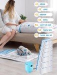 32 Pack Vacuum Storage Bags with Electric Pump