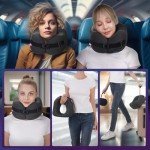 Compressed Memory Foam Neck Pillow for Travel