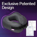 Compressed Memory Foam Neck Pillow for Travel