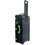 Pelican 1615 Air Case: Black & Lime Green