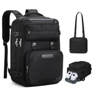 25L Waterproof Travel Backpack for 17-Inch Laptop