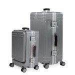 ROLLWAY Black Hardshell Carry-On Luggage Set