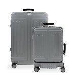 ROLLWAY Black Hardshell Carry-On Luggage Set