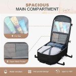 25L Waterproof Travel Backpack for 17-Inch Laptop