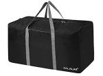 ZALALAS Waterproof 96L Travel Duffle Bag - Black