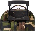 Rockland 17-Inch Camo Rolling Backpack