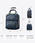 LUGGEX Lightweight Underseat Carry On Luggage - Blue