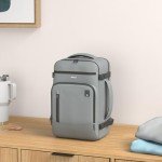 ECOHUB 16'' Airline-Approved Travel Backpack, Grey