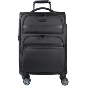 KROSER 20-Inch Expandable Carry-On Luggage with USB Port