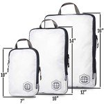7-Piece Large Packing Cubes Set for Travel